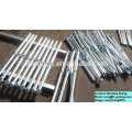 Hot dip galvanized industrial steel stanchions